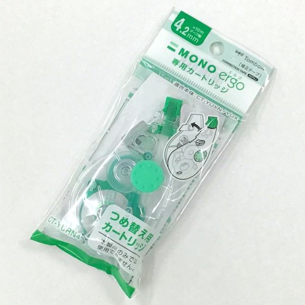 【専用カートリッジ】修正テープ MONO ergo 4.2mm幅 つめ替え用