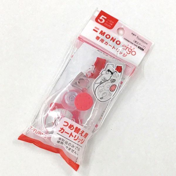 【専用カートリッジ】修正テープ MONO ergo　5mm幅　つめ替え用
