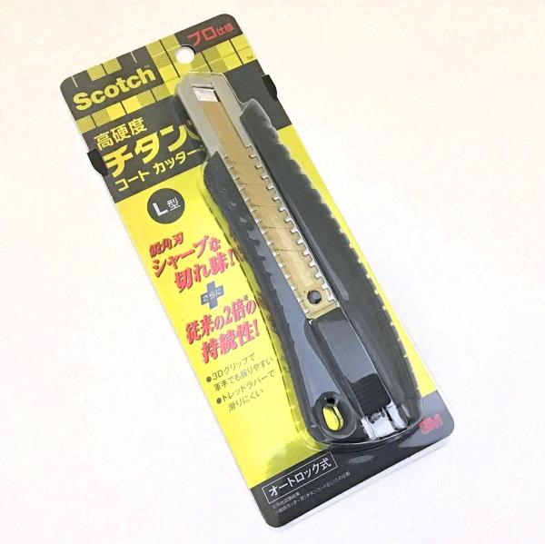 Scotch チタンコートカッターL型 PRO TI-DLA