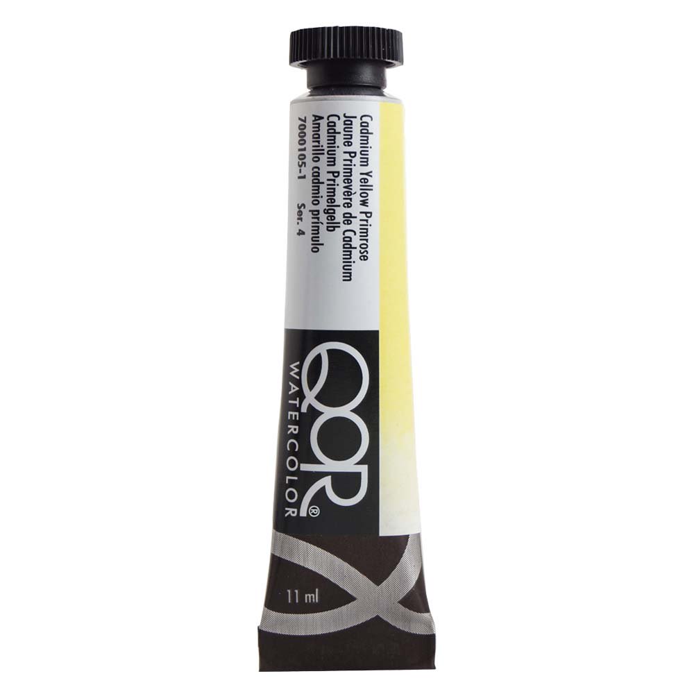 QoR コア透明水彩絵具11ml 105 カドミウムイエロープリムローズ