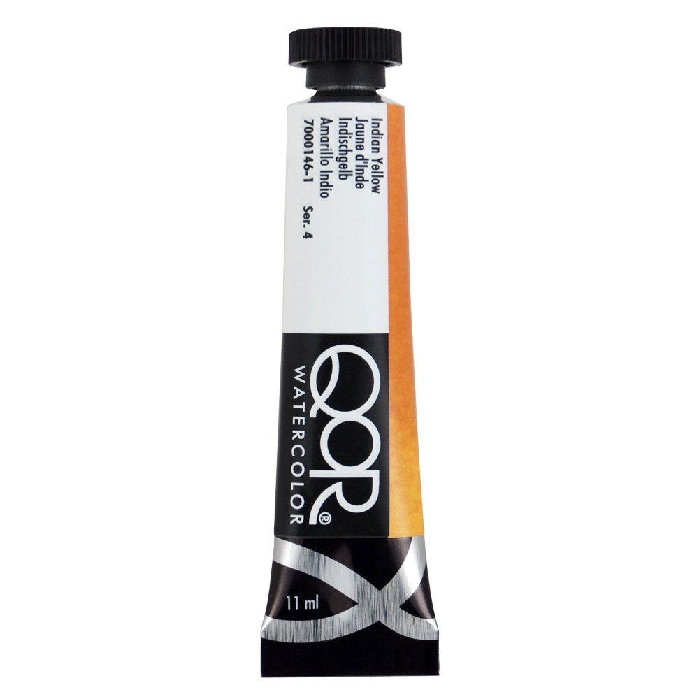 QoR コア透明水彩絵具11ml 146 インディアンイエロー