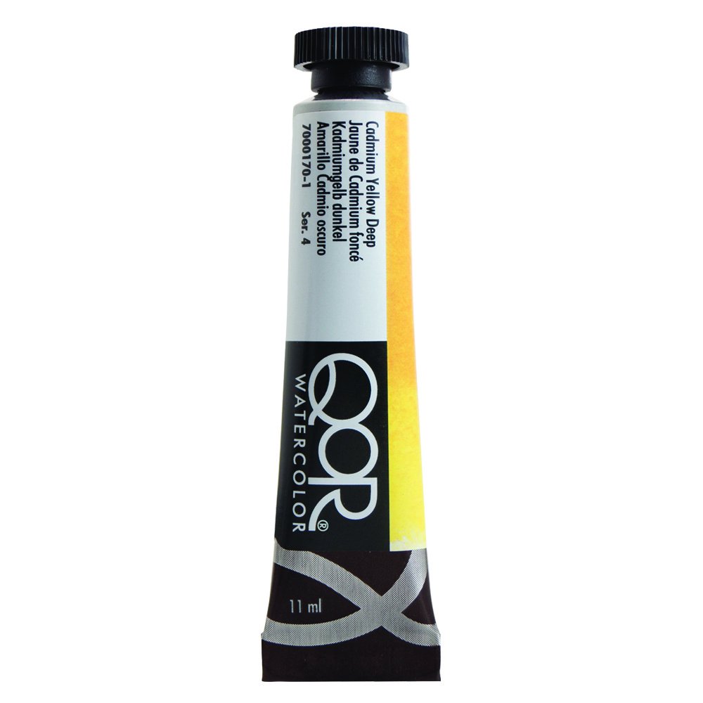 QoR コア透明水彩絵具11ml 170 カドミウムイエローディープ