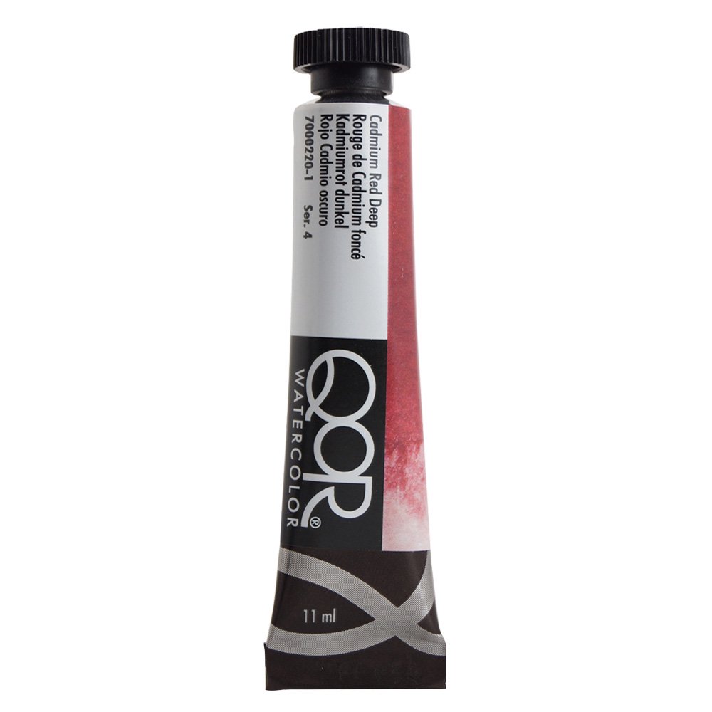 QoR コア透明水彩絵具11ml 220 カドミウムレッドディープ