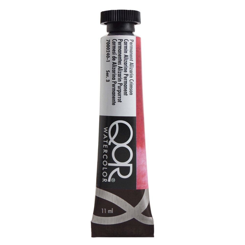 QoR コア透明水彩絵具11ml 240 パーマネントアリザリンクリムソン