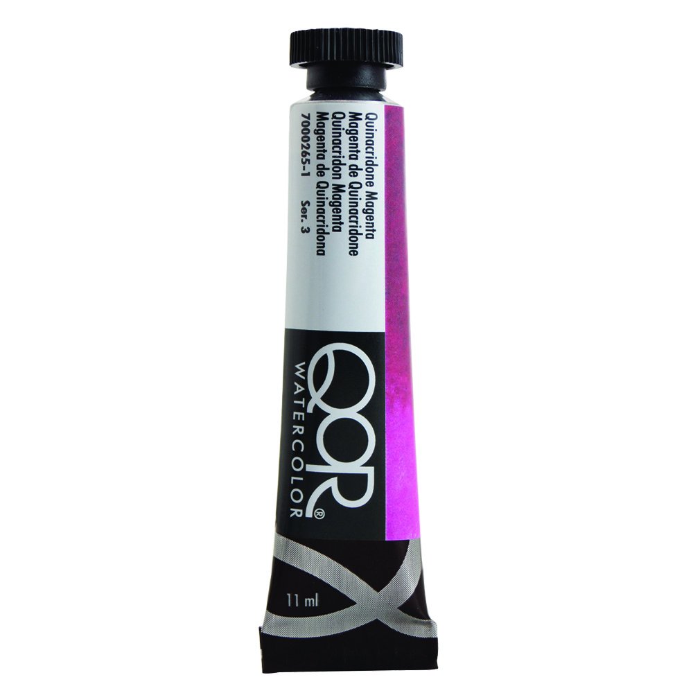 QoR コア透明水彩絵具11ml 265 キナクリドンマゼンタ