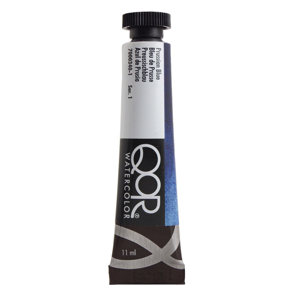 QoR コア透明水彩絵具11ml 340 プルシャンブルー