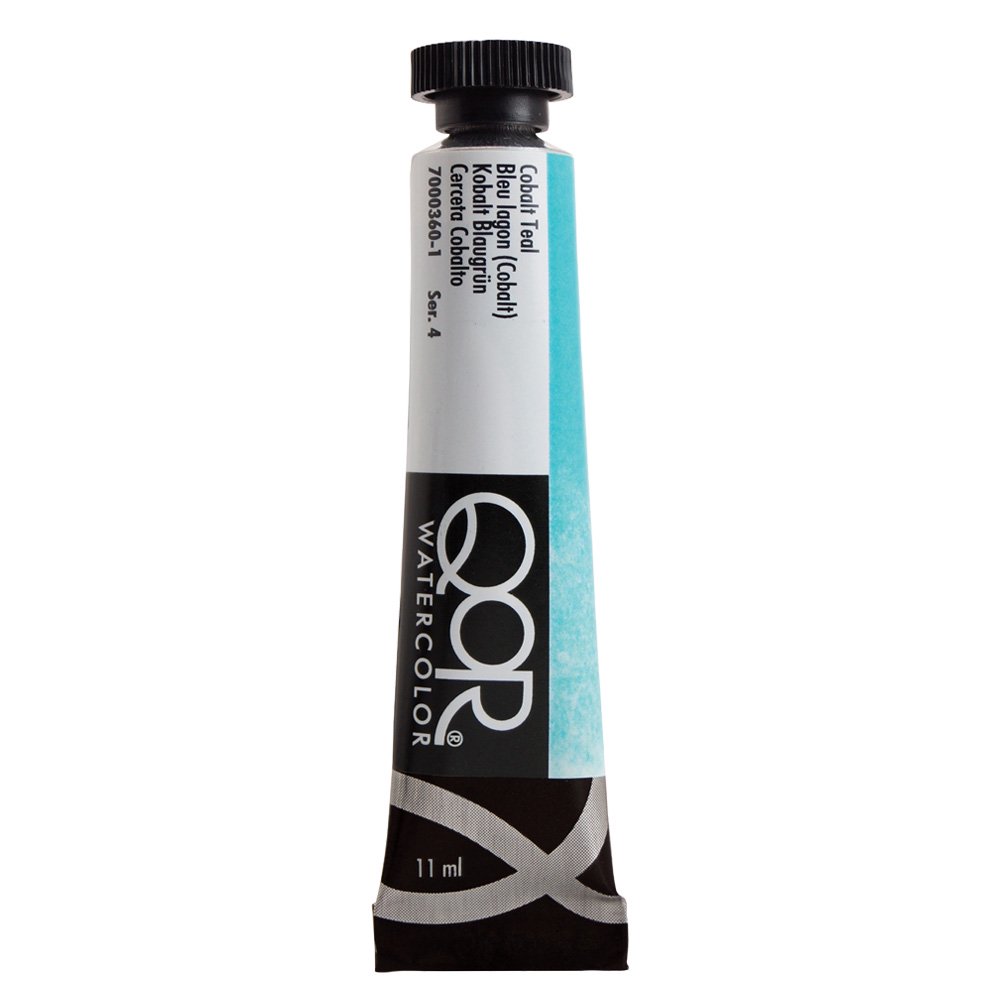 QoR コア透明水彩絵具11ml 360 コバルトテール