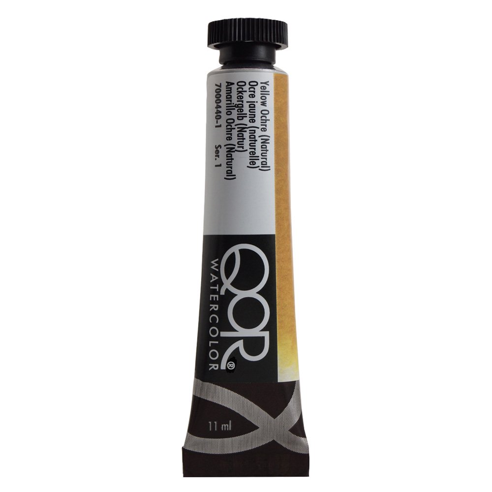 QoR コア透明水彩絵具11ml 440 イエローオーカー(ナチュラル)