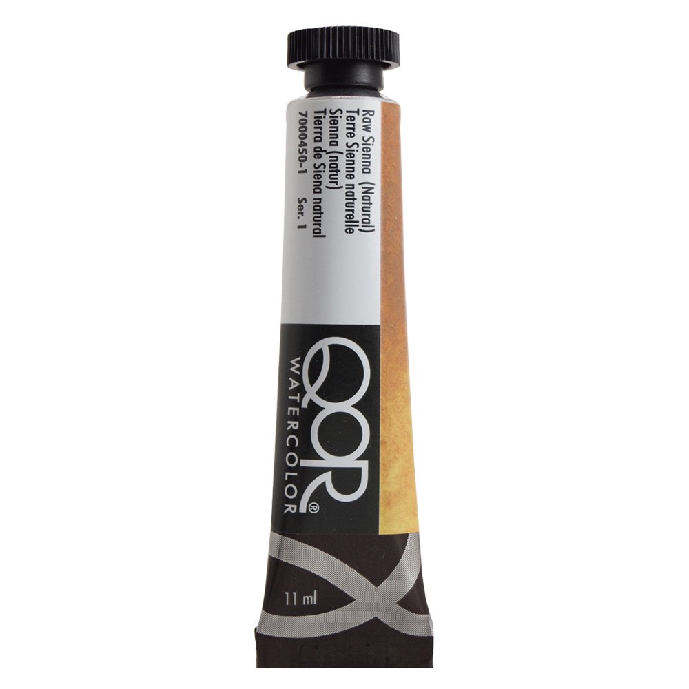 QoR コア透明水彩絵具11ml 450 ローシェンナ(ナチュラル)
