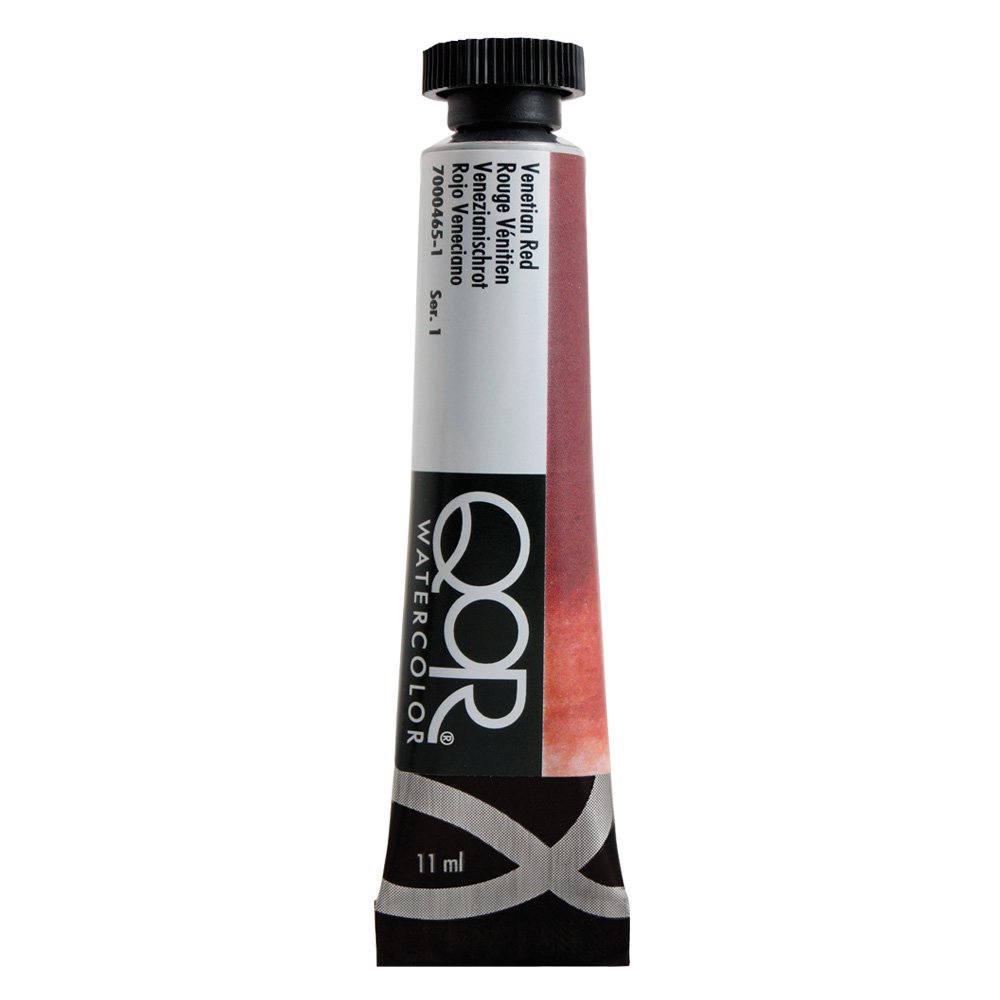 QoR コア透明水彩絵具11ml 465 ベネチアンレッド