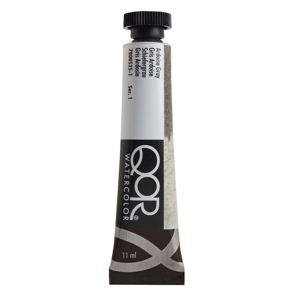 QoR コア透明水彩絵具11ml 525 アルドワーズグレイ