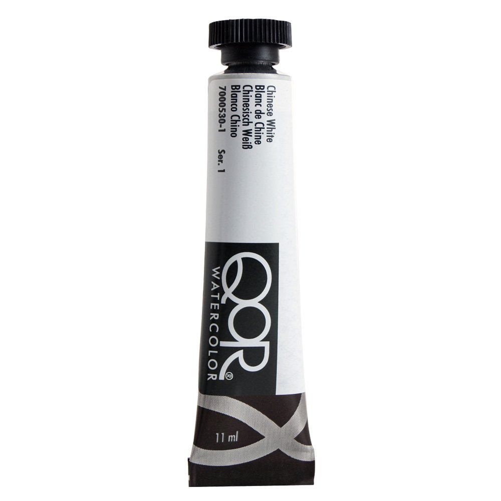 QoR コア透明水彩絵具11ml 530 チャイニーズホワイト
