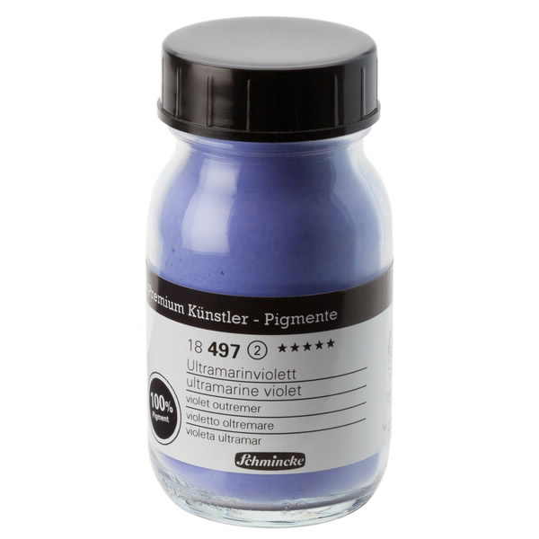 シュミンケピグメント 100ml　497　ウルトラマリンバイオレット