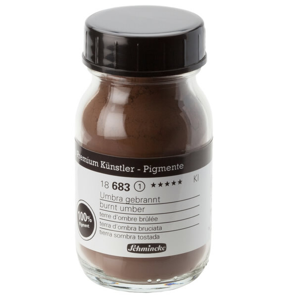 シュミンケピグメント 100ml 683 バーントアンバー