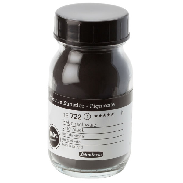 シュミンケピグメント 100ml 722 バインブラック