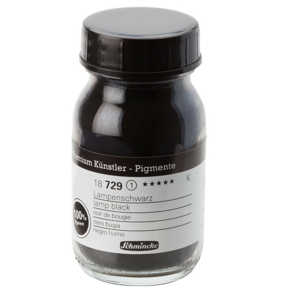 シュミンケピグメント 100ml 729 ランプブラック