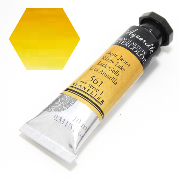 セヌリエ水彩絵具 561 イエローレーキ (10ml)