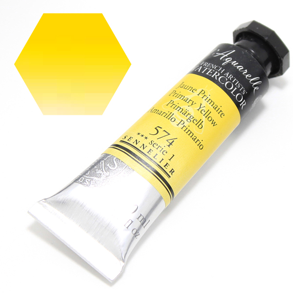 セヌリエ水彩絵具 574 プライマリーイエロー (10ml)