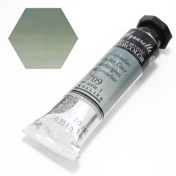 セヌリエ水彩絵具 709 セヌリエグレー (10ml)